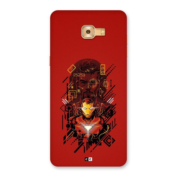 Tony Stark Back Case for Galaxy C9 Pro