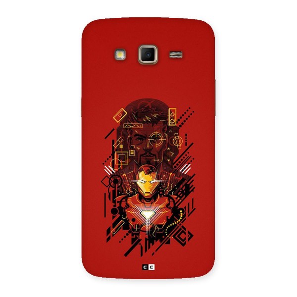 Tony Stark Back Case for Galaxy Grand 2