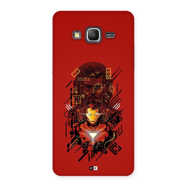 Tony Stark Back Case for Galaxy Grand Prime