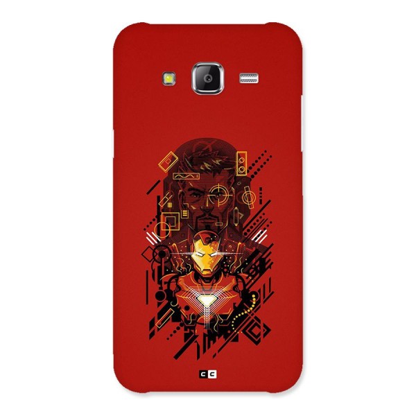 Tony Stark Back Case for Galaxy J2 Prime