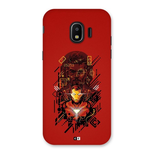 Tony Stark Back Case for Galaxy J2 Pro 2018