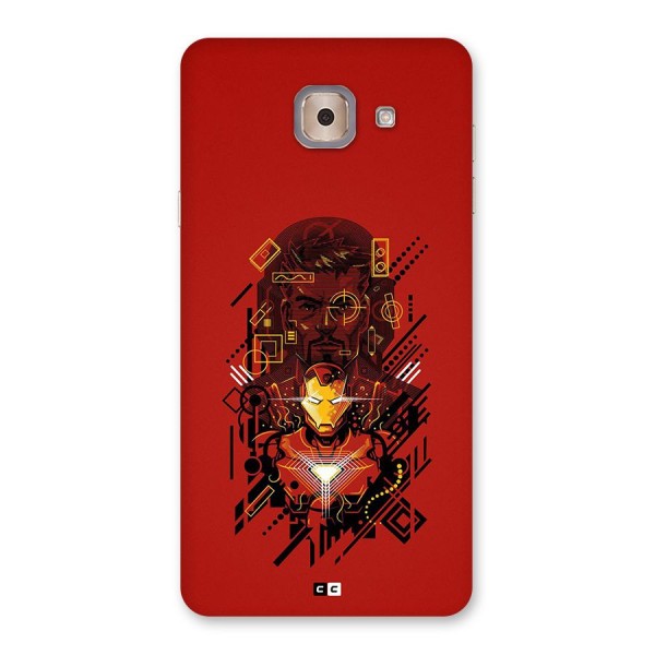 Tony Stark Back Case for Galaxy J7 Max