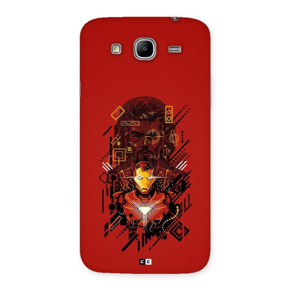 Tony Stark Back Case for Galaxy Mega 5.8