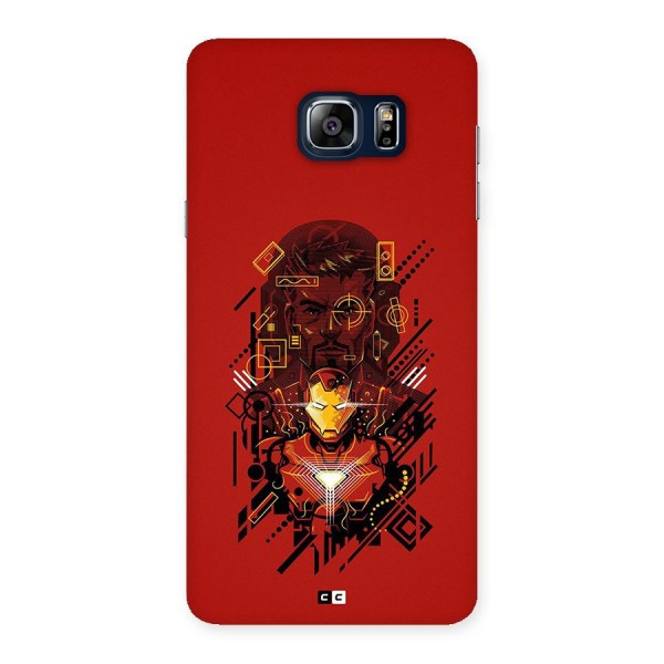 Tony Stark Back Case for Galaxy Note 5