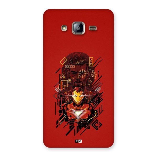 Tony Stark Back Case for Galaxy On5