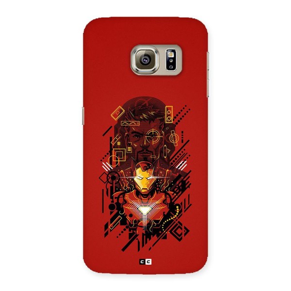 Tony Stark Back Case for Galaxy S6 Edge Plus