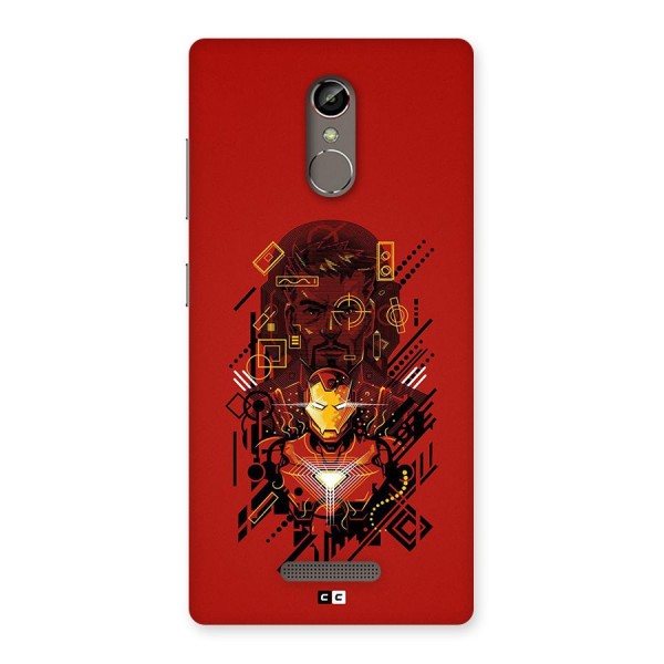 Tony Stark Back Case for Gionee S6s