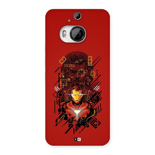 Tony Stark Back Case for HTC One M9 Plus