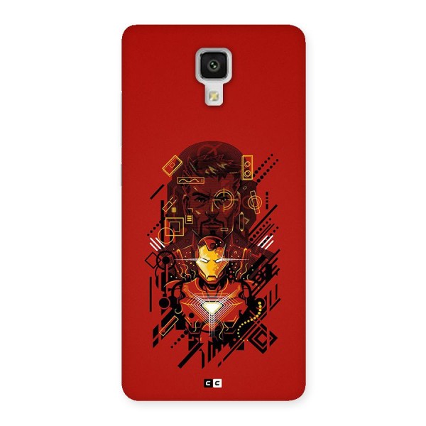 Tony Stark Back Case for Mi4