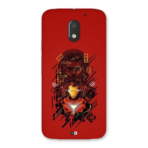 Tony Stark Back Case for Moto E3 Power