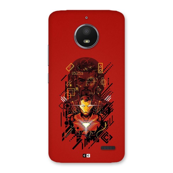 Tony Stark Back Case for Moto E4