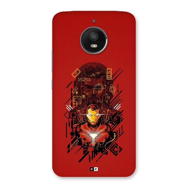 Tony Stark Back Case for Moto E4 Plus