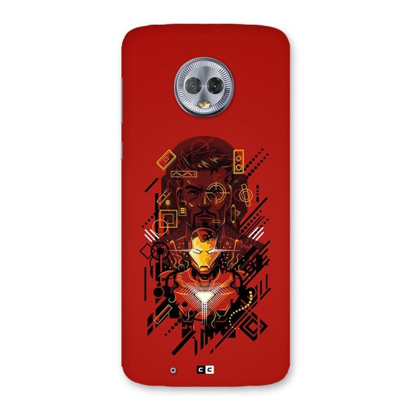 Tony Stark Back Case for Moto G6