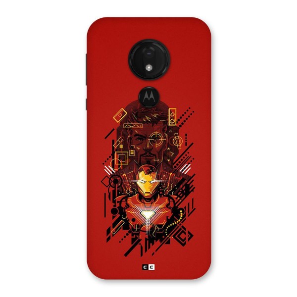 Tony Stark Back Case for Moto G7 Power