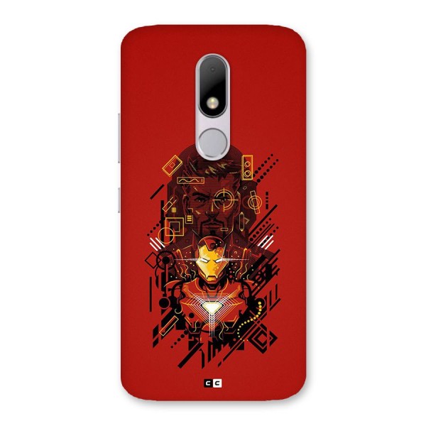 Tony Stark Back Case for Moto M