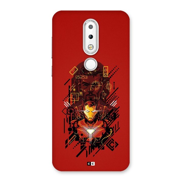 Tony Stark Back Case for Nokia 6.1 Plus