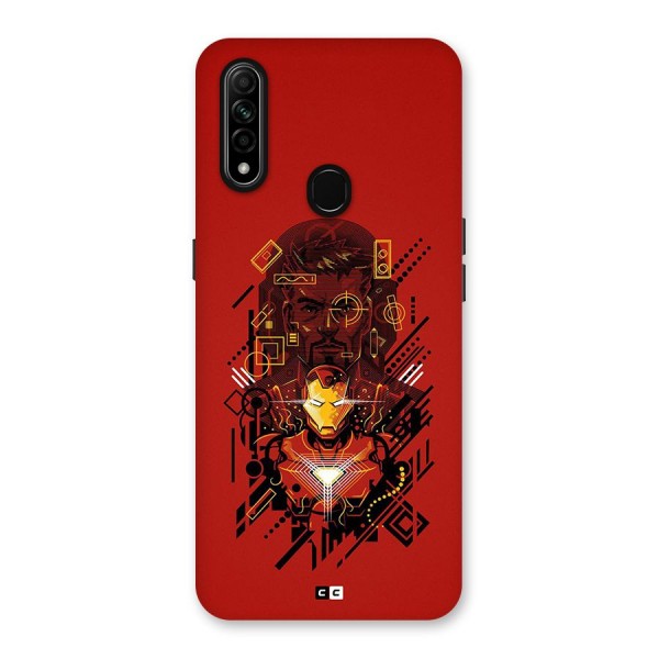 Tony Stark Back Case for Oppo A31