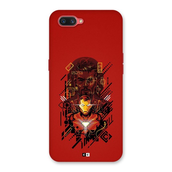 Tony Stark Back Case for Oppo A3s