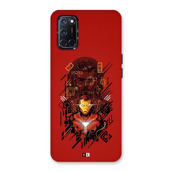 Tony Stark Back Case for Oppo A52