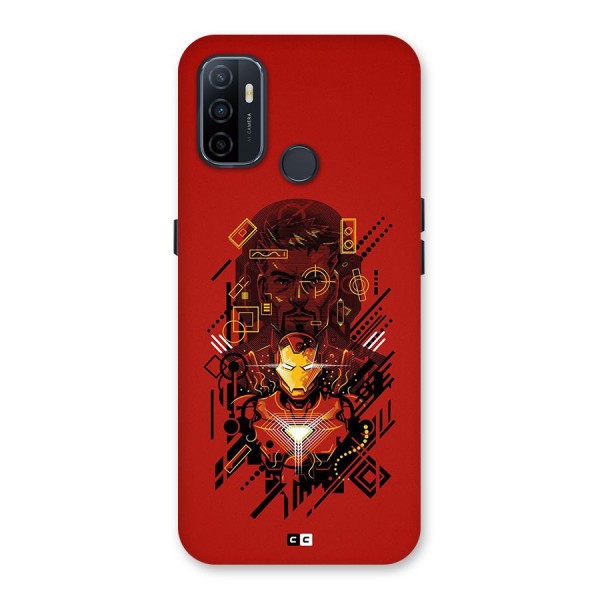 Tony Stark Back Case for Oppo A53