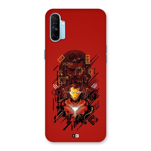 Tony Stark Back Case for Realme Narzo 20A