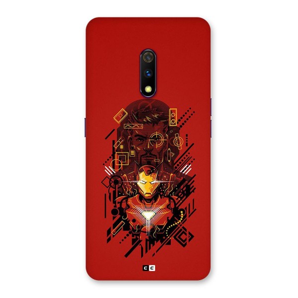 Tony Stark Back Case for Realme X