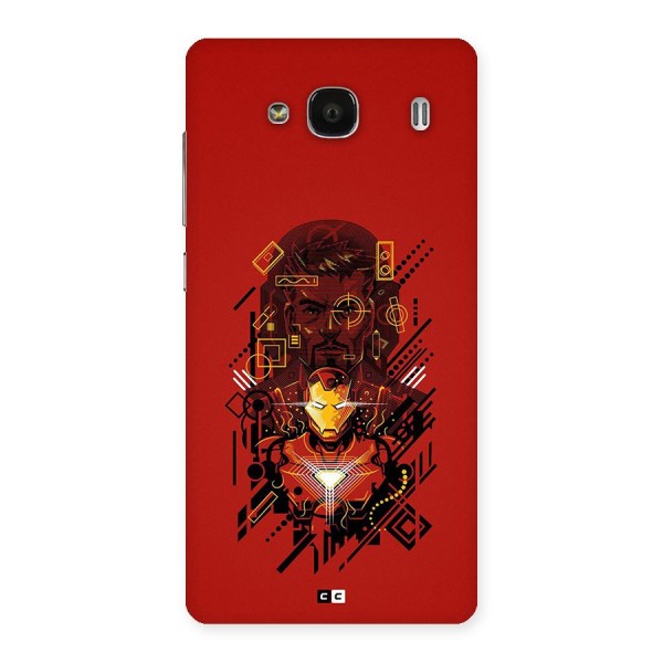 Tony Stark Back Case for Redmi 2 Prime