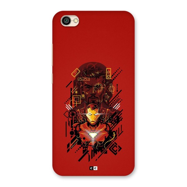 Tony Stark Back Case for Redmi Y1 Lite