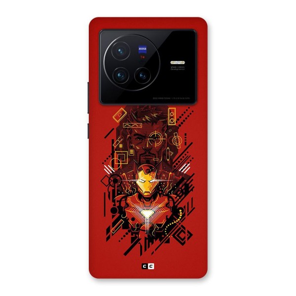 Tony Stark Back Case for Vivo X80