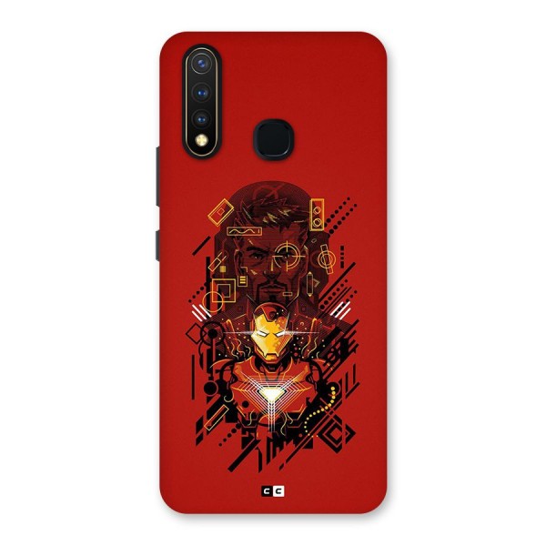 Tony Stark Back Case for Vivo Y19