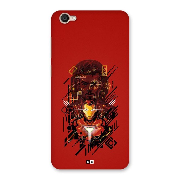 Tony Stark Back Case for Vivo Y55s