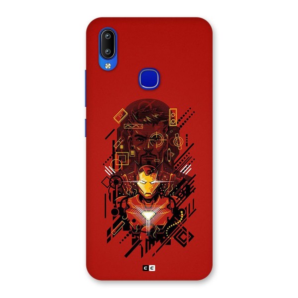 Tony Stark Back Case for Vivo Y91