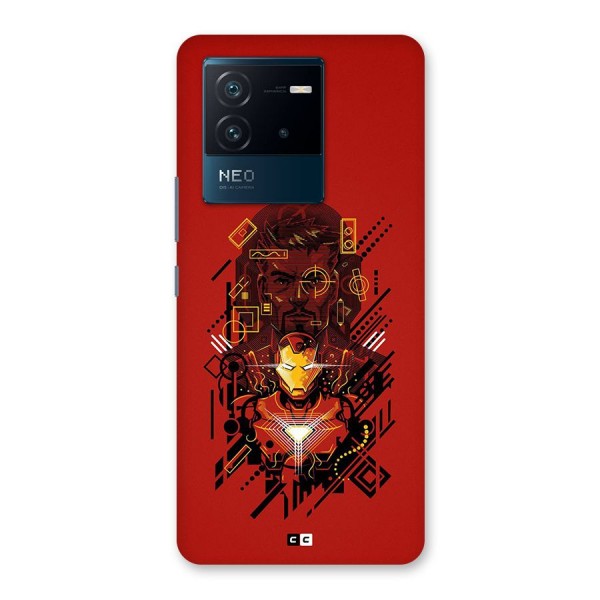 Tony Stark Back Case for Vivo iQOO Neo 6 5G