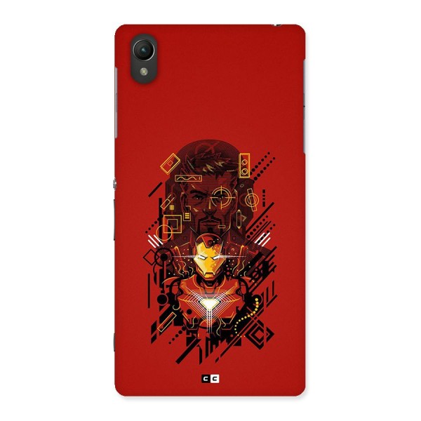 Tony Stark Back Case for Xperia Z2