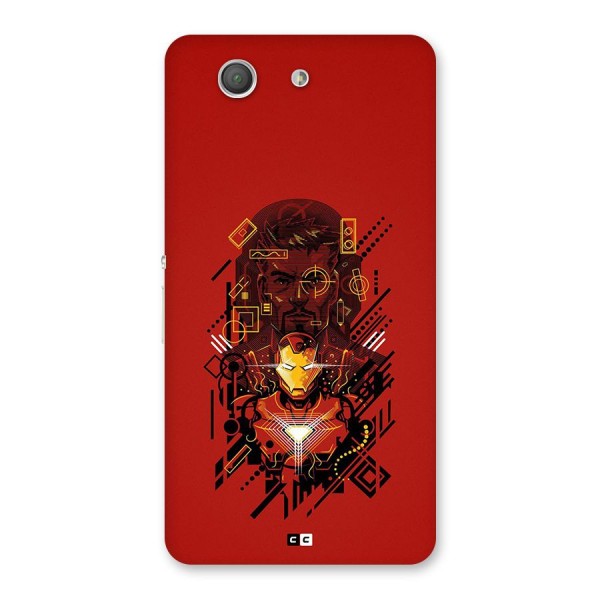 Tony Stark Back Case for Xperia Z3 Compact