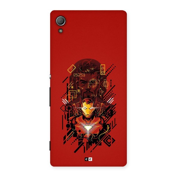 Tony Stark Back Case for Xperia Z4