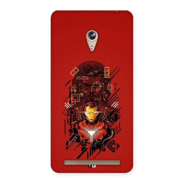 Tony Stark Back Case for Zenfone 6