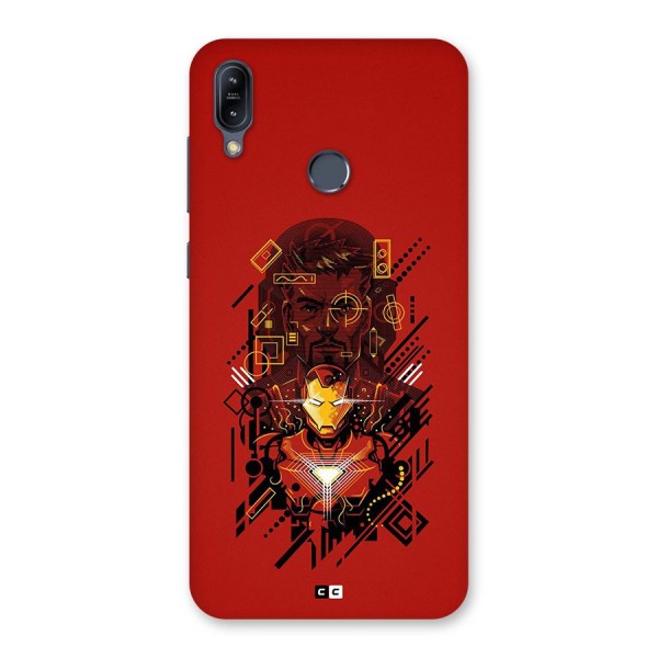 Tony Stark Back Case for Zenfone Max M2