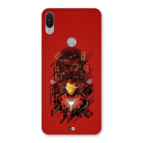 Tony Stark Back Case for Zenfone Max Pro M1