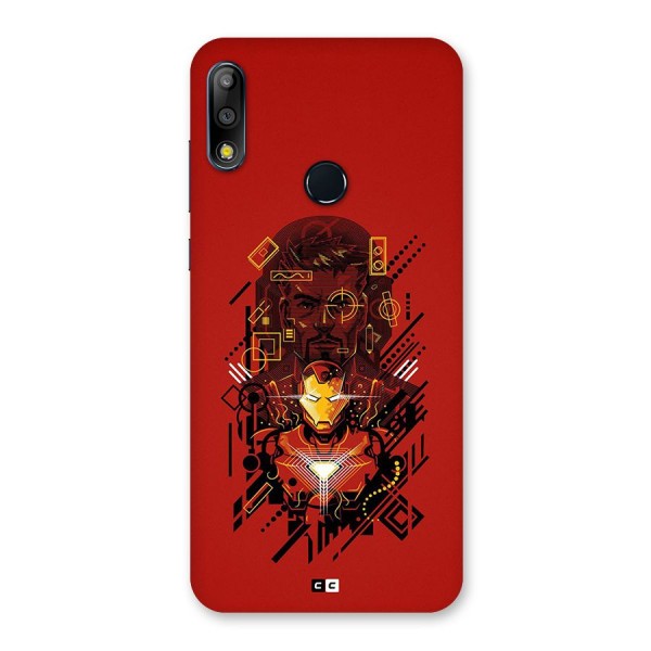 Tony Stark Back Case for Zenfone Max Pro M2