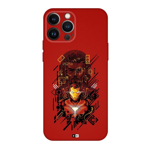 Tony Stark Back Case for iPhone 13 Pro Max