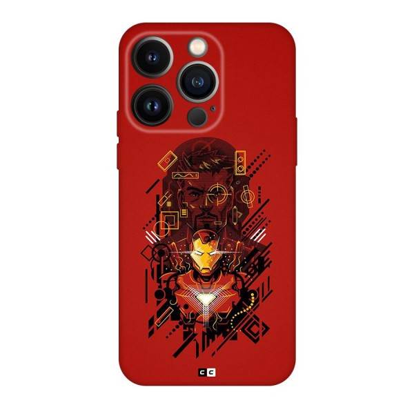 Tony Stark Back Case for iPhone 14 Pro