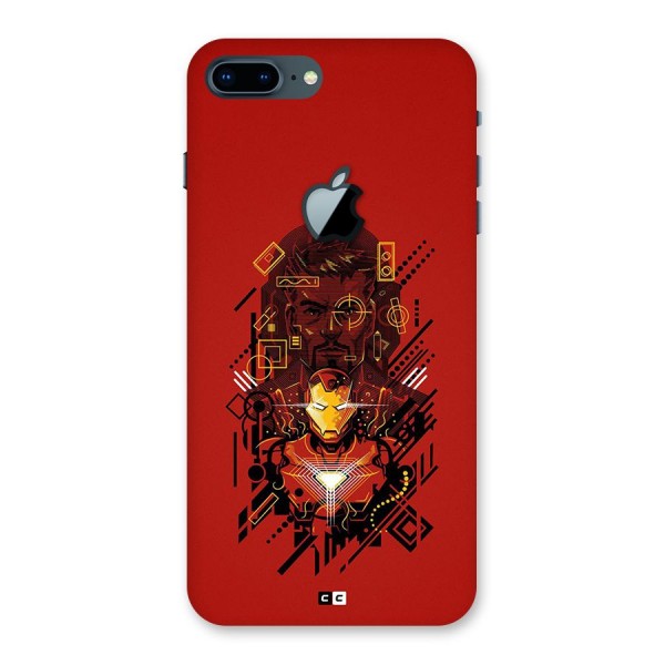 Tony Stark Back Case for iPhone 7 Plus Apple Cut