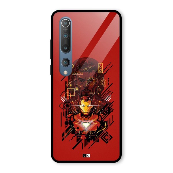 Tony Stark Glass Back Case for Mi 10