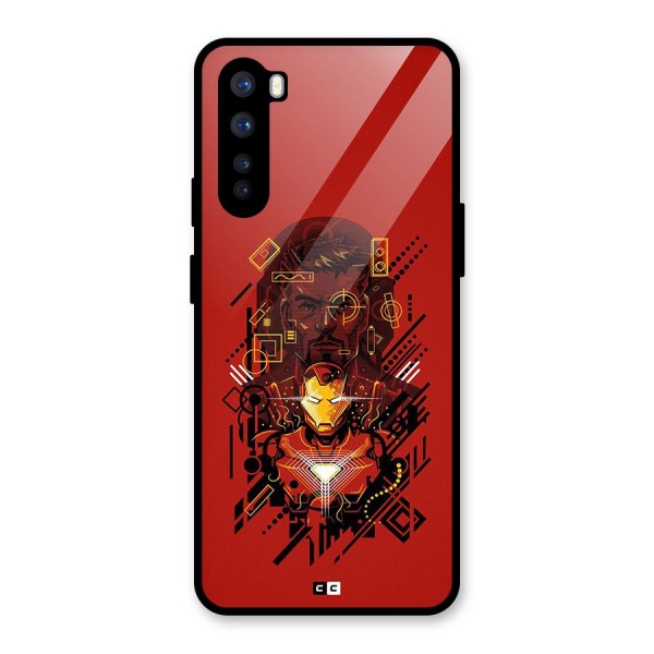 Tony Stark Glass Back Case for OnePlus Nord