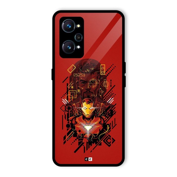 Tony Stark Glass Back Case for Realme GT Neo2