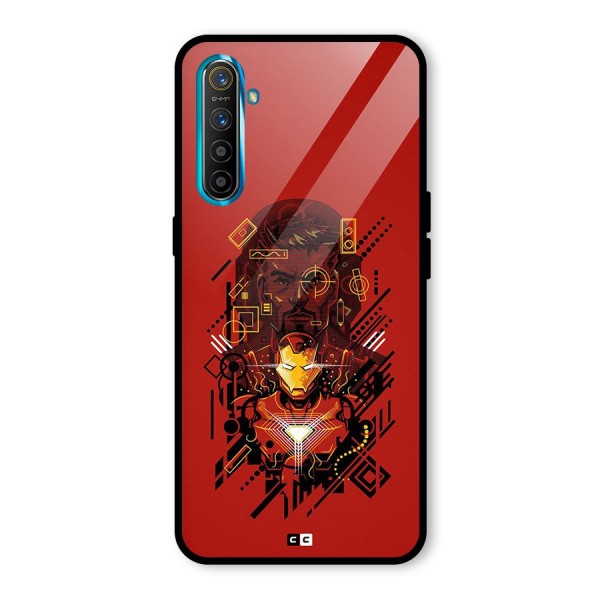 Tony Stark Glass Back Case for Realme X2