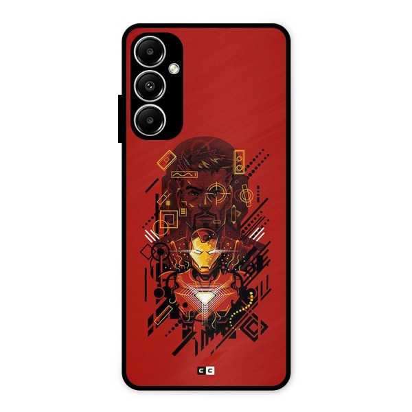 Tony Stark Metal Back Case for Galaxy A05s