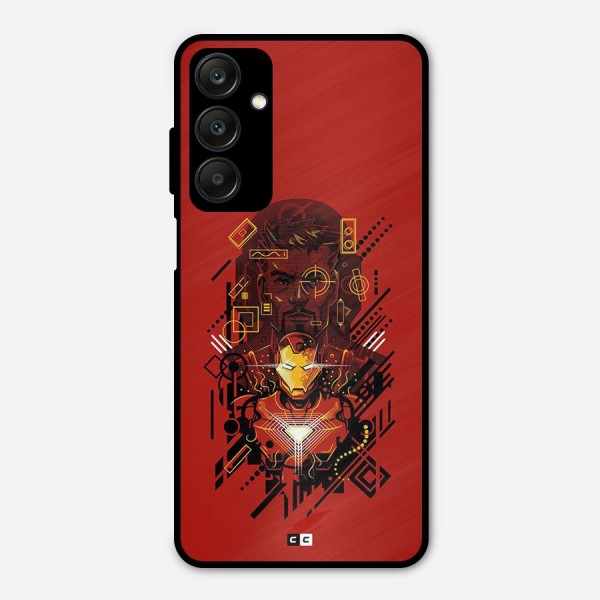 Tony Stark Metal Back Case for Galaxy A25 5G