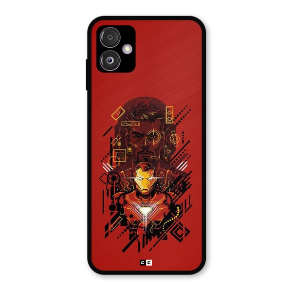 Tony Stark Metal Back Case for Galaxy F14